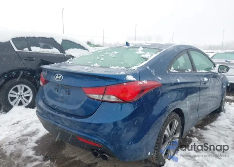 2014 Hyundai Elantra from USA, damaged, VIN KMHDH6AH8EU024415